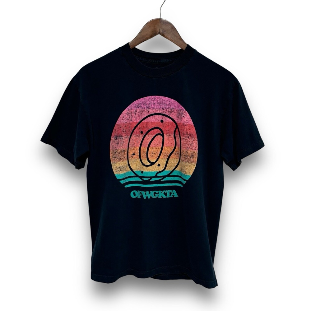 Odd Future OFWGKTA Unisex T Shirt Distressed Logo Size Small 19.5 x 27